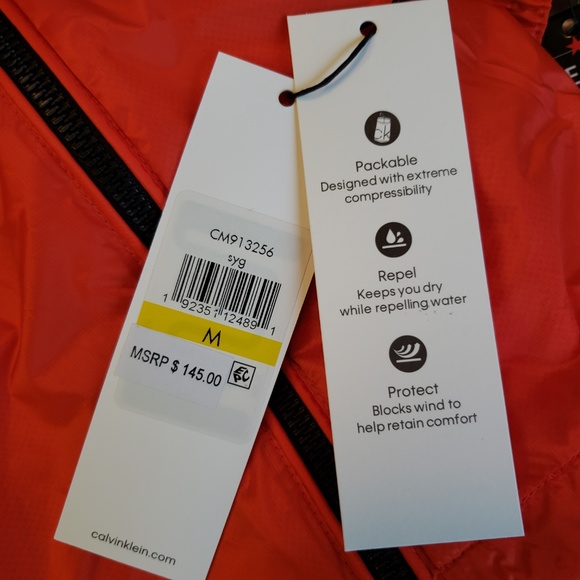 New Calvin Klein Lightweight Ripstop Jacket - Picture 8 of 8